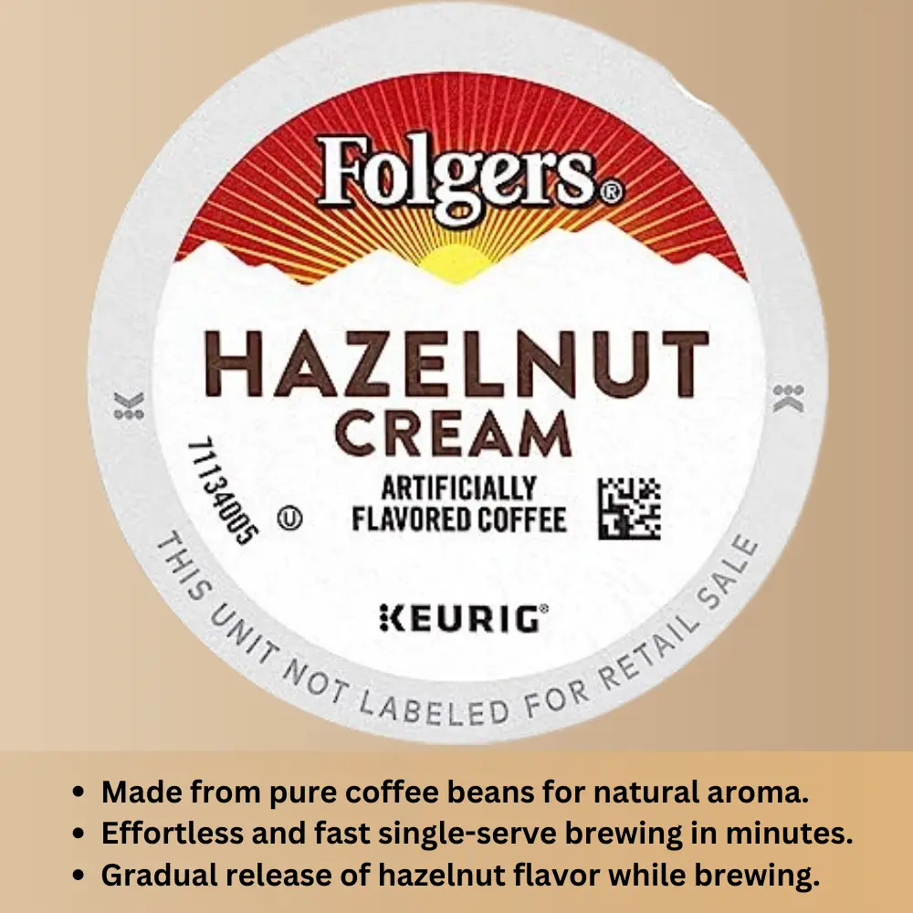 Folgers Hazelnut Cream Flavored Coffee