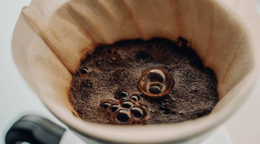 Where to get used coffee grounds to use as cat repellent